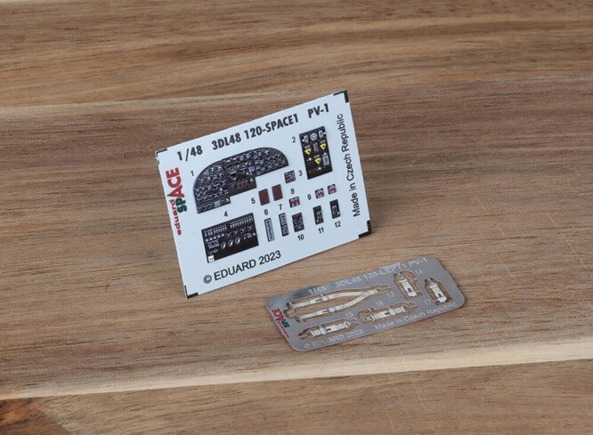 Eduard Accessories 3DL48120 - 1:48 Pv-1 Space 1/48 Academy - New