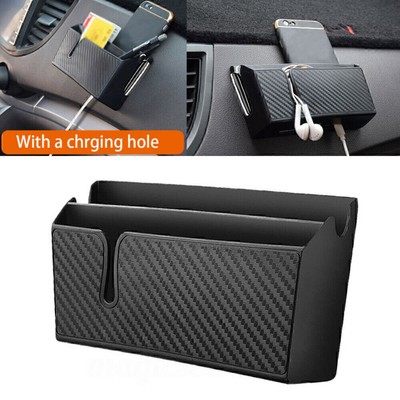 1x Auto Aufbewahrung Box Gehäuse Handy Brille Halter Gadgets Organizer Taschen