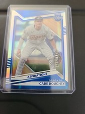 2022 Panini Elite Extra Edition Aspirations Blue #78 Cade Doughty #d 148/349