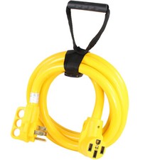 25 FT 50 Amp RV Extension Cord Power Supply C...