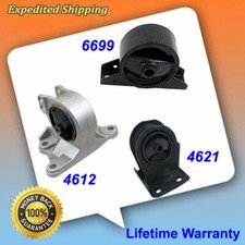 For 2000 2001 2002-2005 Mitsubishi Eclipse Motor Trans Mount Wat 3pcs M870
