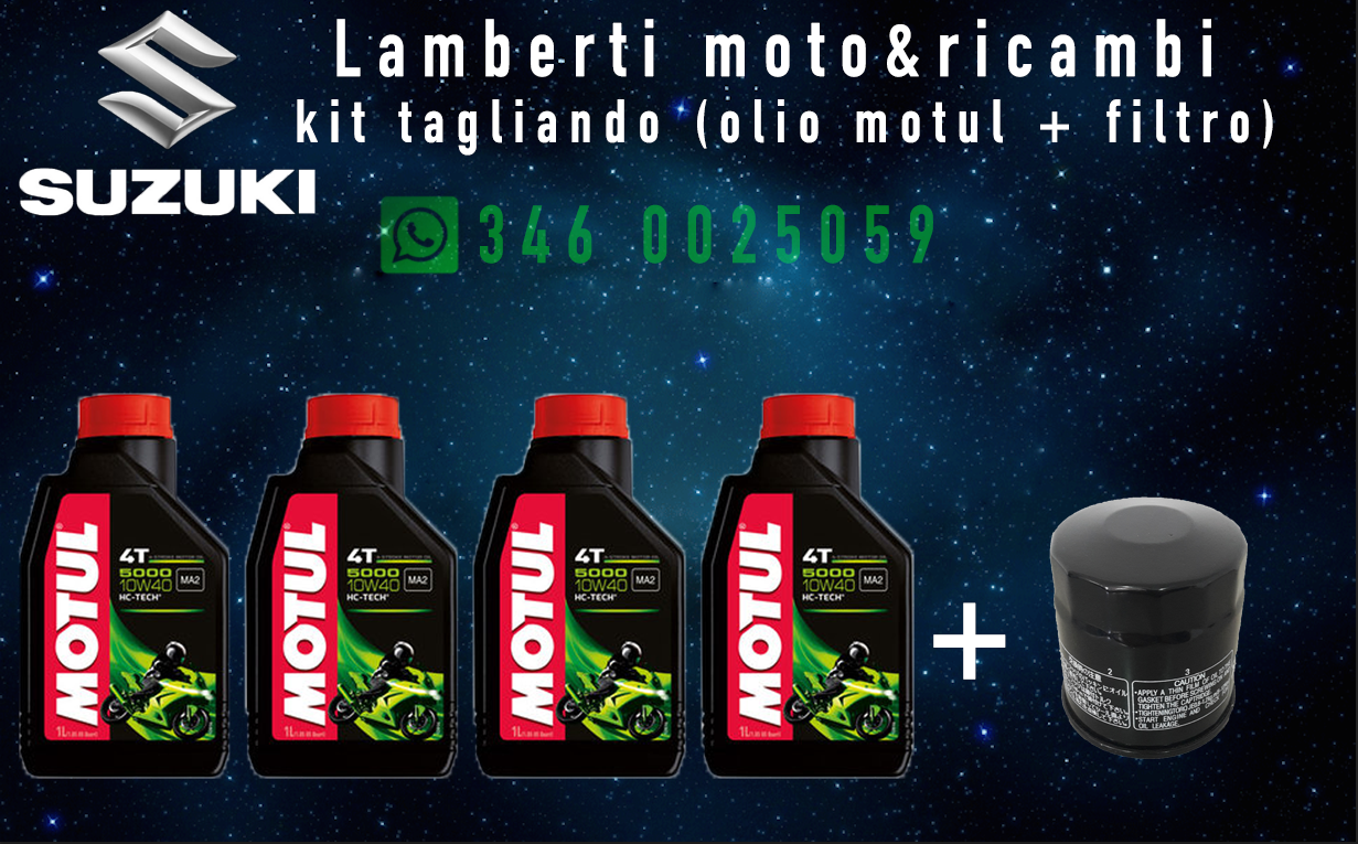 Kit Tagliando Suzuki SV 650 1999-2002 - Olio 10W40, Filtri E Candele NGK - Foto 9