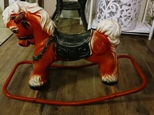 Vintage Red The Wonder Rocker Plastic Frame