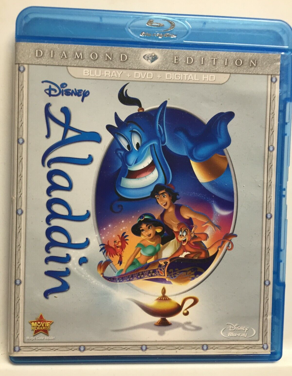 Disney's Aladdin [1992] (Blu-ray,2015,Diamond Edition) Robin