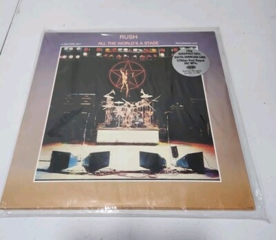 Rush All The Word's A Stage 2 Record Vinyl Set Recorded Live Brand New