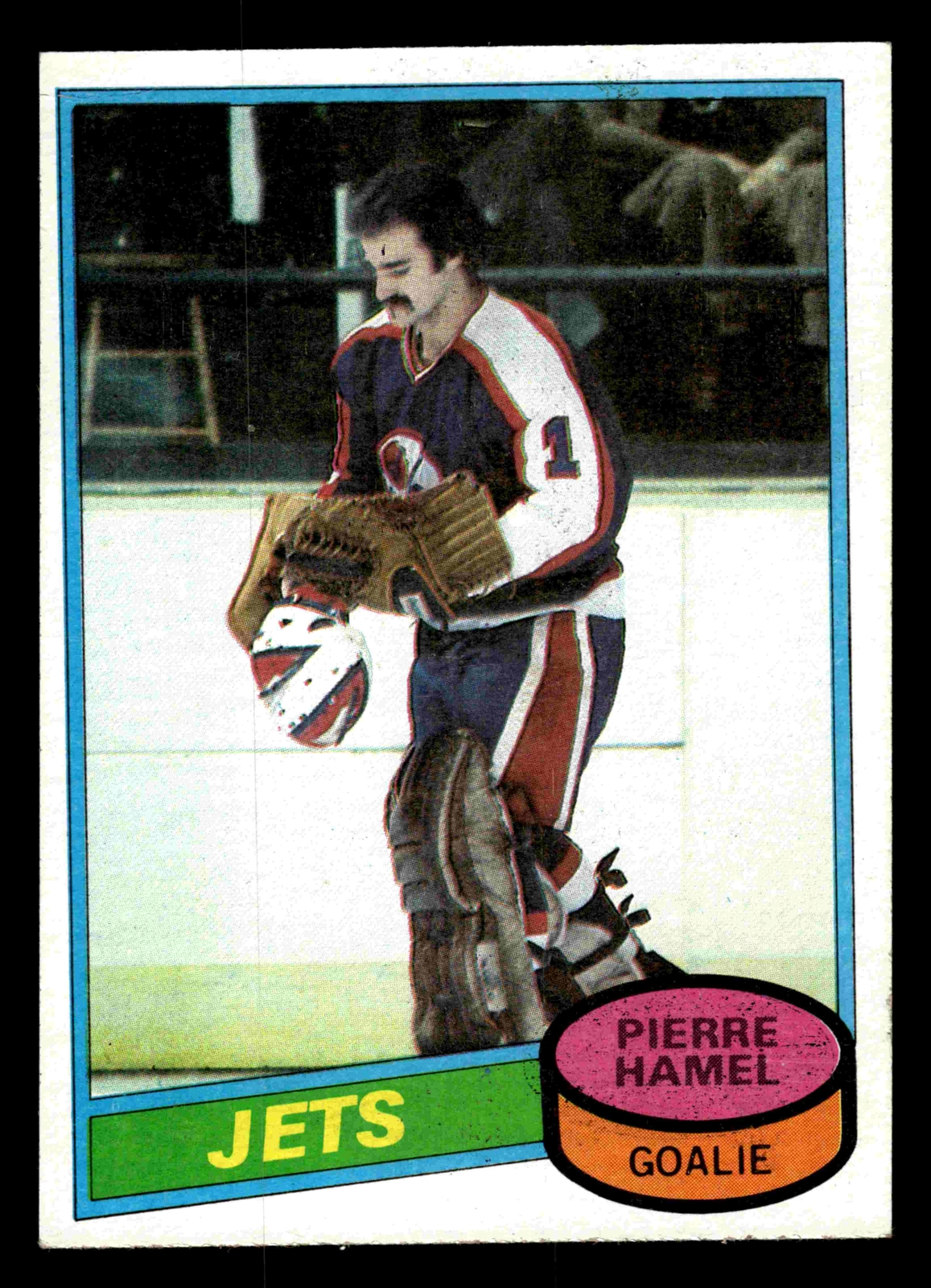 1980-81 Topps Pierre Hamel #205 - Winnipeg Jets