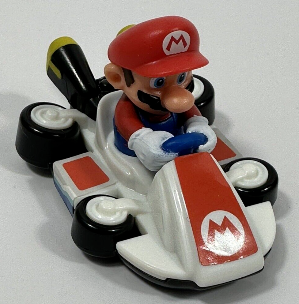 Nintendo 2014 McDonald's Happy Meal Toy Mario Kart 8 Mario Racer Rare Collector
