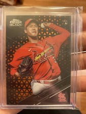 Kwang-hyun Kim Topps Chrome Black Rookie Refractor /25