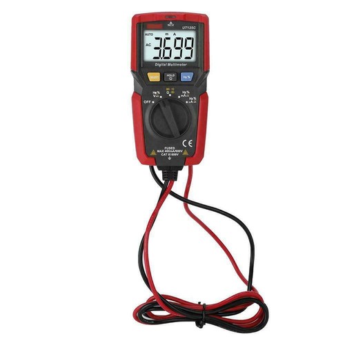 UNI-T UT125C Handheld Auto Range AC/DC Voltage Tester OHM AMP Digital Multime - Picture 9 of 9