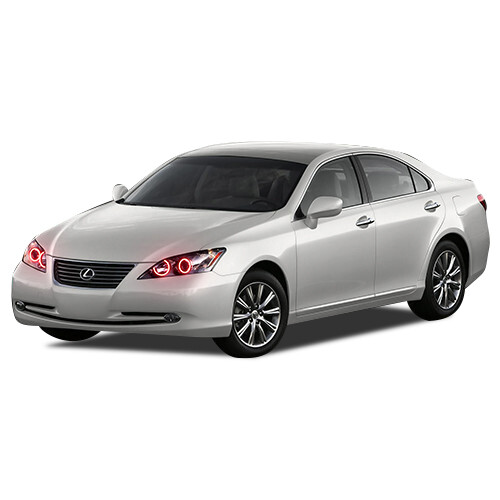 Kit de anillo halo LED Bluetooth multicolor RGB para faros Lexus ES350 2007-2009 - Imagen 2 de 7
