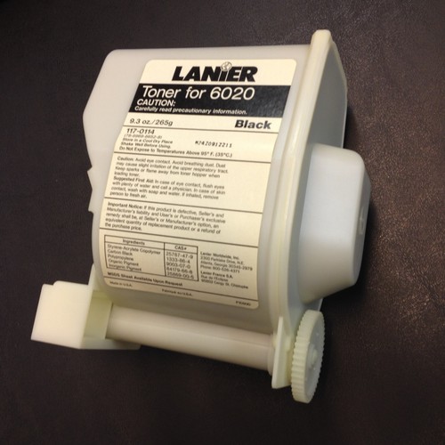 Toner Cartridge Lanier 6020 - 265g, 117-0114, N24Z091Z211, Black - Picture 7 of 7