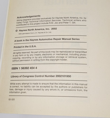 Haynes Repair Manual 36034 Ford Focus 2000 and 2001 All Models Tear Down Rebuild - Picture 8 of 10
