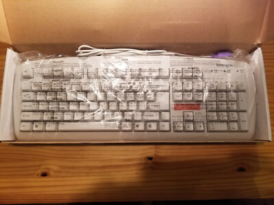 NEW Kensington K64362 PS2 Keyboard White