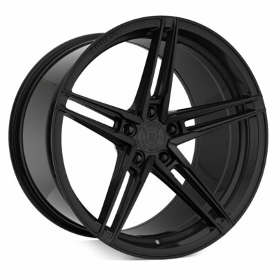 20 '' Rohana RFX15 Schwarz 20x9 20x11 Geschmiedeter Konkav Räder Felgen Für Audi