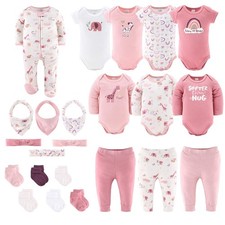 Baby Layette Gift Set for Girls - 23 Piece New Born Girl Gift Set, Baby Cloth...
