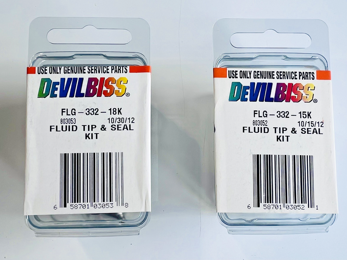 DeVilbiss Finishline Flg3 Twin Gun Kit Devflg 670 for sale online
