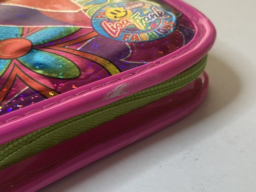 Vintage Y2k Lisa Frank Glitter LOVE Planner & Organizer 1998 NWT WITH STICKERS - Picture 7 of 24