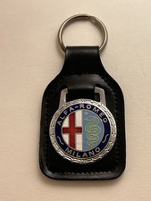 Original Vintage 1960s Alfa Romeo Keyring Made In England