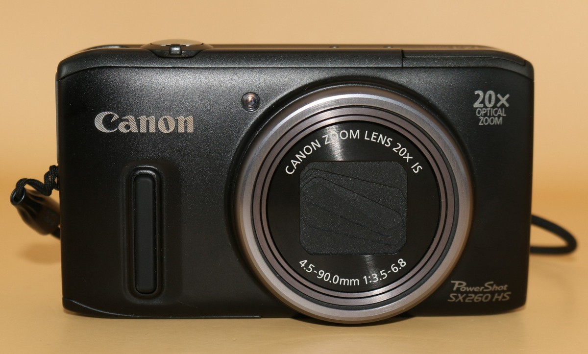 Canon PowerShot SX260 HS 12.1MP GPS 20x Zoom Digital Camera
