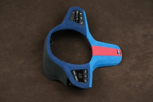 OEM BMW G80 G82 G81 G83 G87 G20 G21 G22 Steering WheeI Trim M colored Alcantara