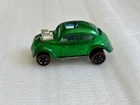 Hot Wheels Redline Custom Volkswagen Bug Vintage Original 1968 HK White Interior