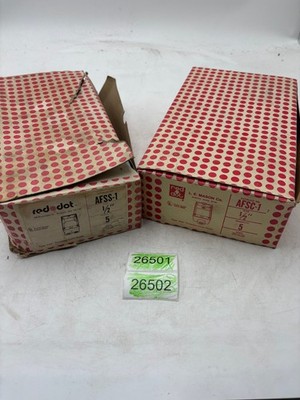 Red Dot AFSS-1 Type ''FSS'' Threaded Outlet Boxes Pack of 5 1 Per Order