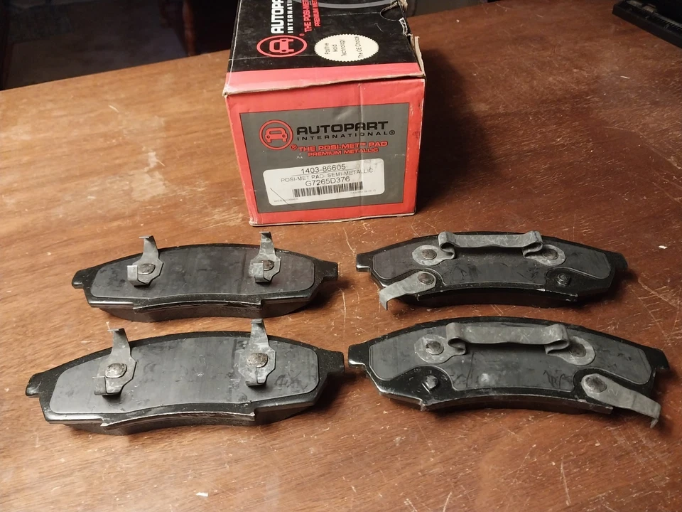 Juego de pastillas de freno semimetálicas Autopart Intl 1403-86605 Posi-Met Lumina Regal Prix Foto 4 de 4