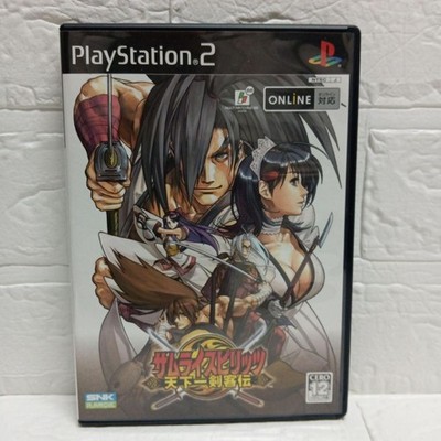 Samurai Shodown VI PS2 Samurai Spirits Tenkaichi Kenkakuden Japan