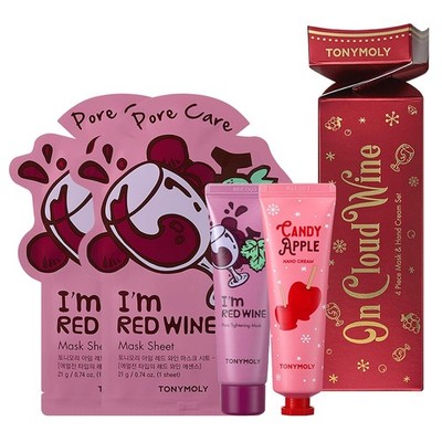 TONYMOLY Cloud Wine Red Wine Skincare Set