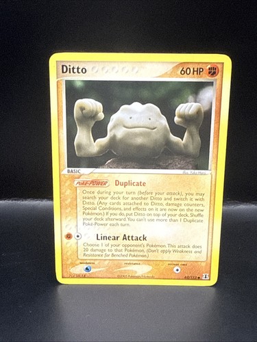 Pokémon Ditto (Geodude) 62/113 Delta Species Regular A