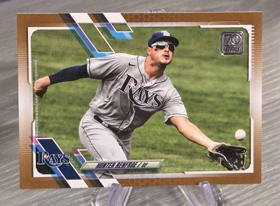 Hunter Renfroe 2021 Topps Gold /2021 #295 Tampa Bay Rays
