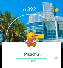 Pokémon Go - Shiny Pikachu Varsity Jacket Background- PTC 20K Dust