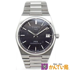 TISSOT T137.207.11.051.00 PRX 35mm Powermatic 80 Automatic Winding Black Dial