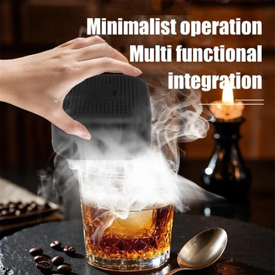 B08B-Whiskey Smokey Kit With Built-In Lighter And 6 Flavored Wood Chips - No But