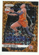 2024 Panini Prizm WNBA ORANGE VELOCITY Tiffany Mitchell #57