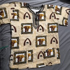 Unisex short sleeve Dashiki M/L