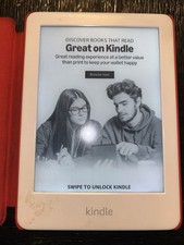 Amazon Kindle 10th Gen 2019 6 inch WiFi Audible 8GB J9G29R White Tested