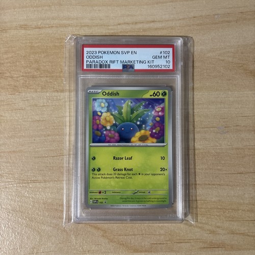 Oddish graded PSA 10 for sale on eBay