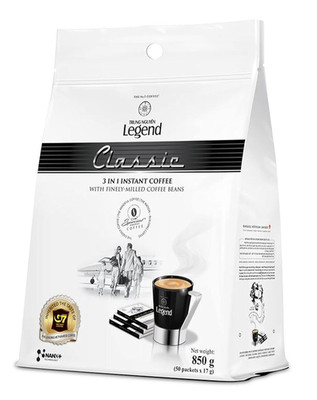 Trung Nguyen Legend Classic 3-In-1 Instant Coffee 50 Sachets x 17g~03/15/2027