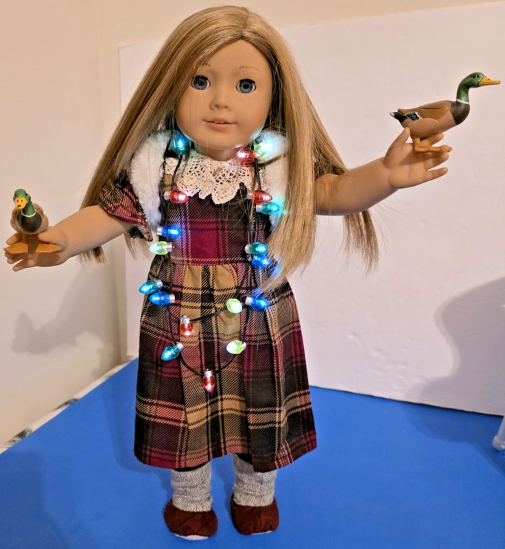 "Summertime- Baby Ducks" American Girl Doll #39 plus Accessories Pretty Doll