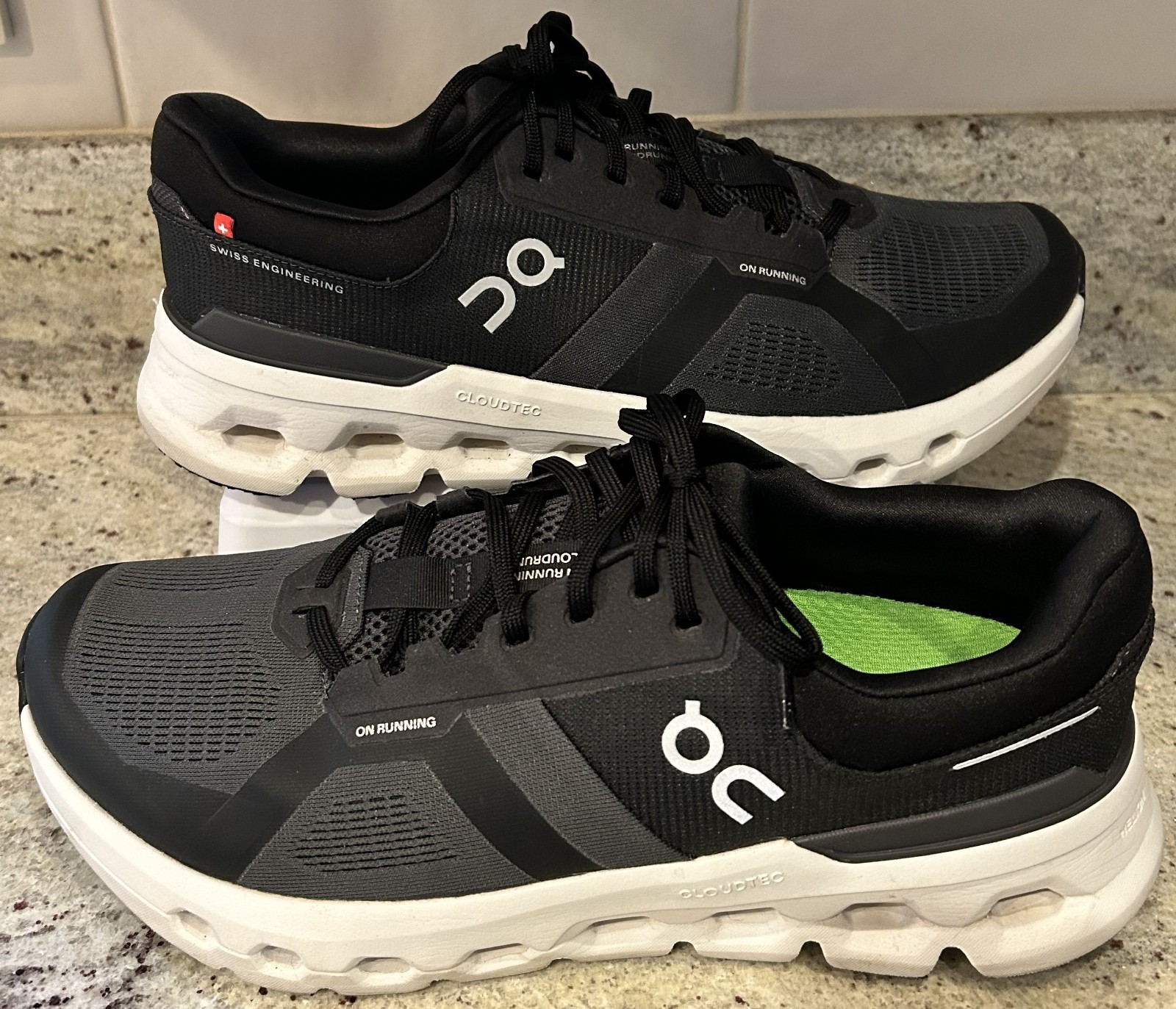 On Cloudrunner 2 Eclipse Black White Athletic Run… - image 2