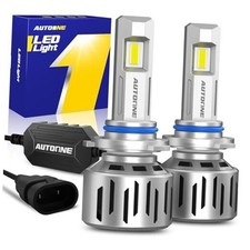 9006 LED Light Bulbs, 80,000LM 10X Ultra Bright 6500K Cool White, 1:1 9006/HB4