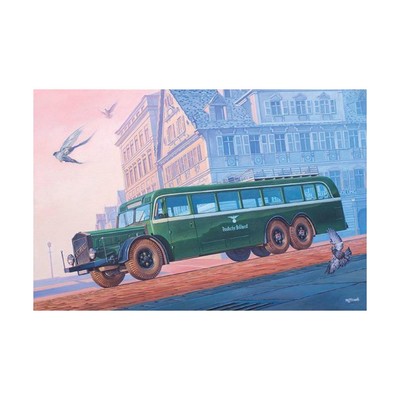 Roden Miniatures Historical Mini 1/72 Vomag Omnibus 7 OR 660 New