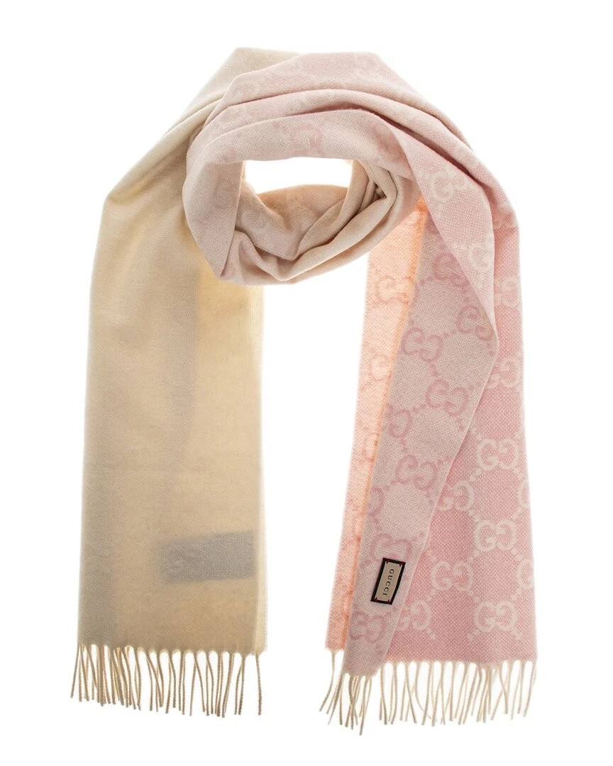 Foulard femme Gucci cachemire rose