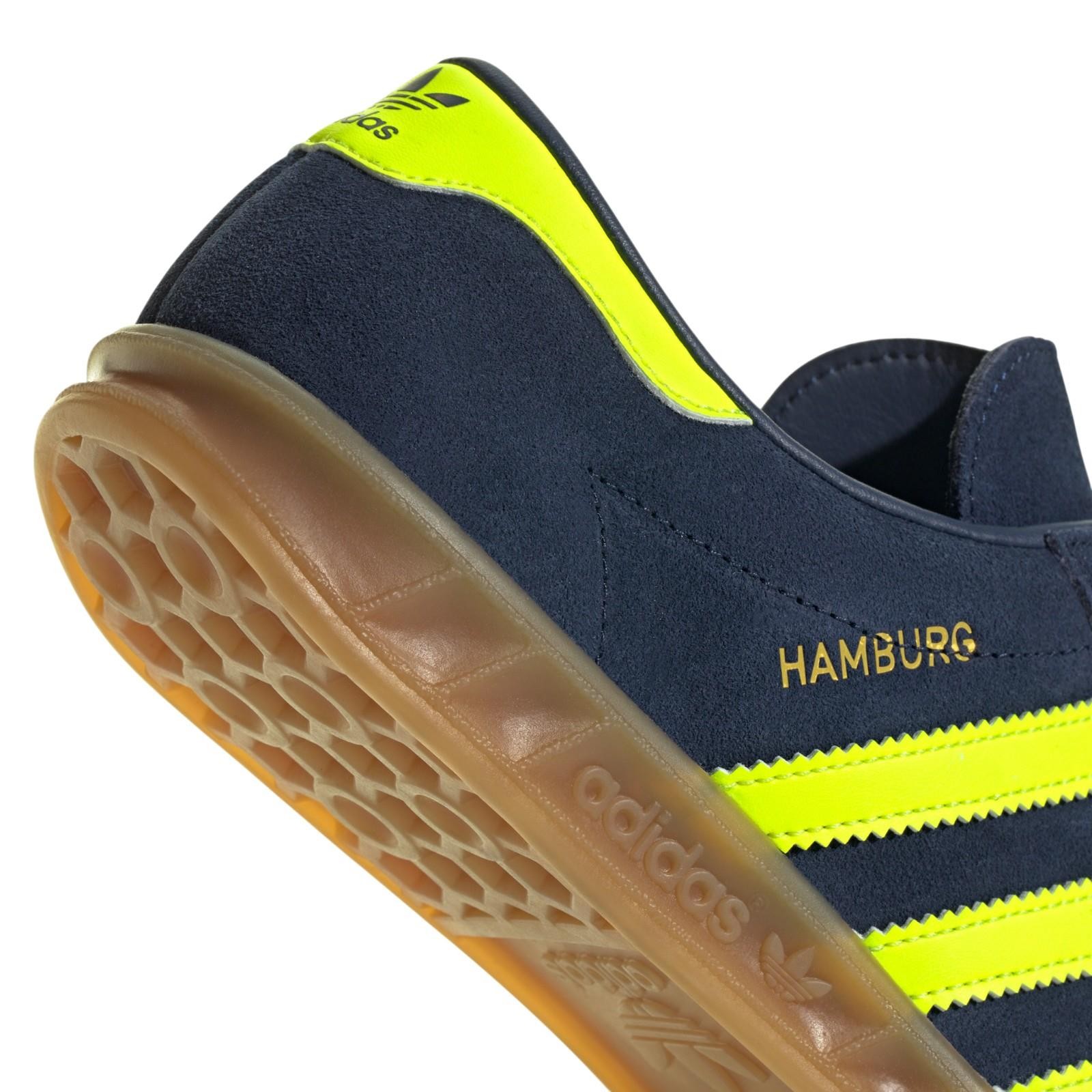 adidas ORIGINALS WOMEN'S HAMBURG TRAINERS SHOES SNEAKERS NAVY RETRO NEW BNWT OG thumbnail 9