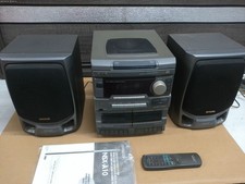 Aiwa CX-NA10U Impianto Stereo 1997 CD Doppia Cassetta con Altoparlanti