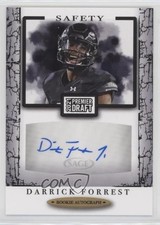 2021 Sage Premier Draft Auto Darrick Forrest Jr #A92 Auto 1u6