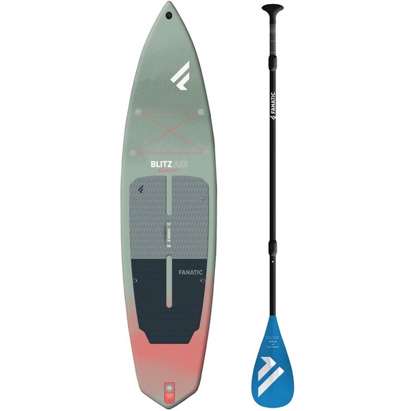 Fanatic Blitz Air Slt Package 12'0'' Sup Set Inkl. Paddel Touring 366 Cm GrüN-image