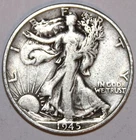 1945-D Walking Liberty Half Dollar - Very Fine - #1090EC