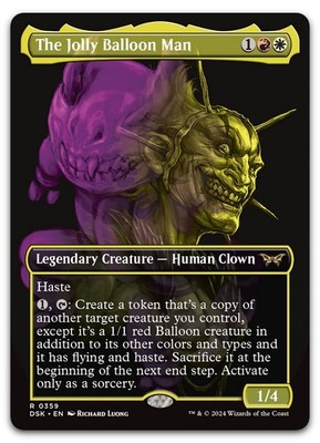 The Jolly Balloon Man (Showcase) #359 (NM) Duskmourn DSK Magic MTG